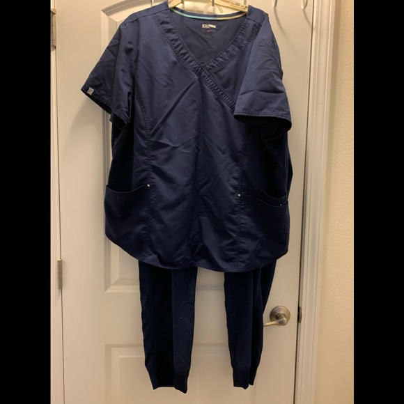 Scrubstar Pants & Jumpsuits Scrubstar Scrub Uniform Navy Blue 3xl